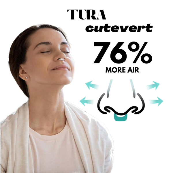 Magnetic anti snoring nose clip