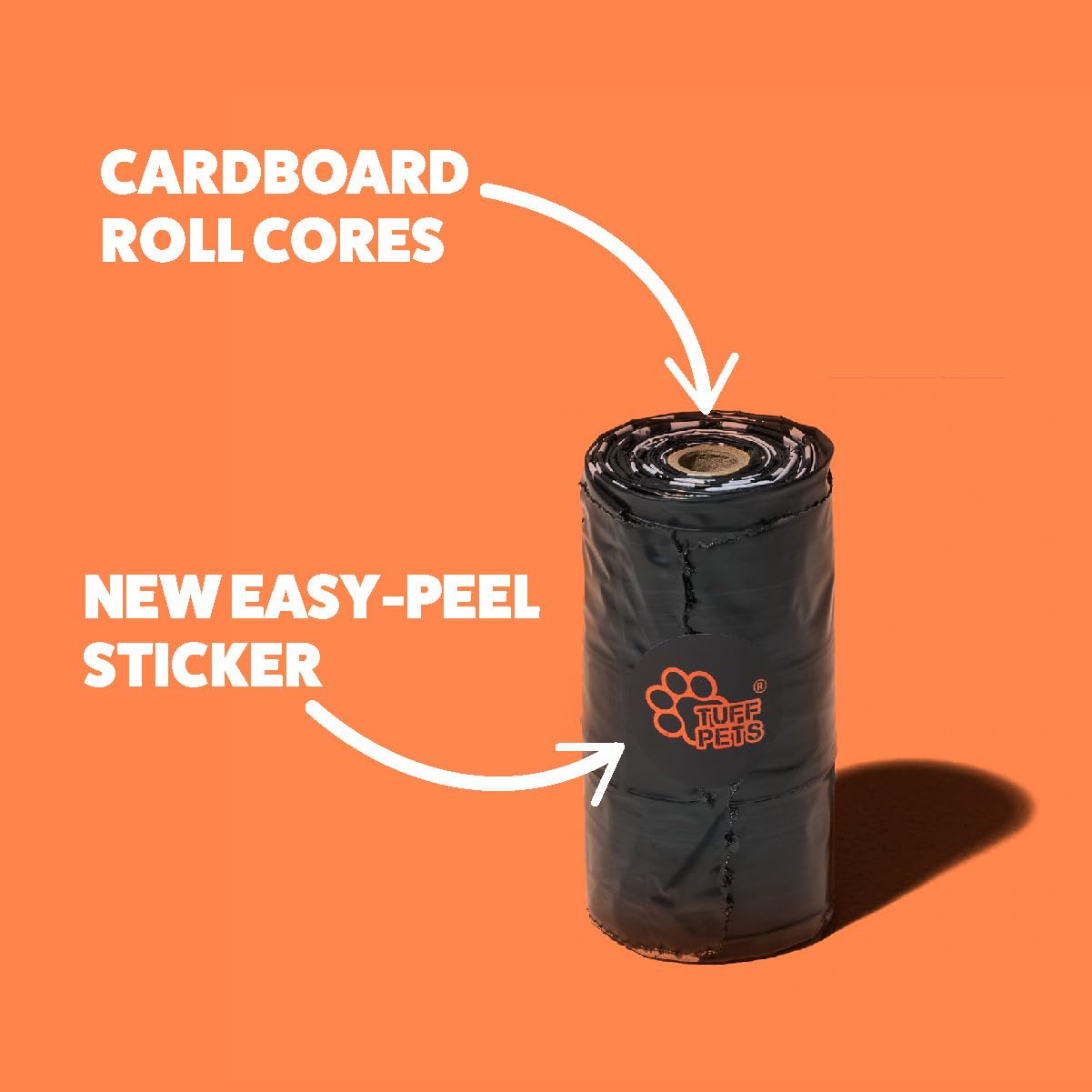 Heavy-Duty Dog Poop Bags — 16 Rolls