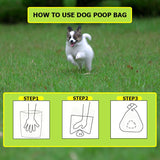 Dog Poop Bags Biodegradable - Certified Home Compostable 120 Counts