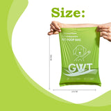 Dog Poop Bags Biodegradable - Certified Home Compostable 120 Counts