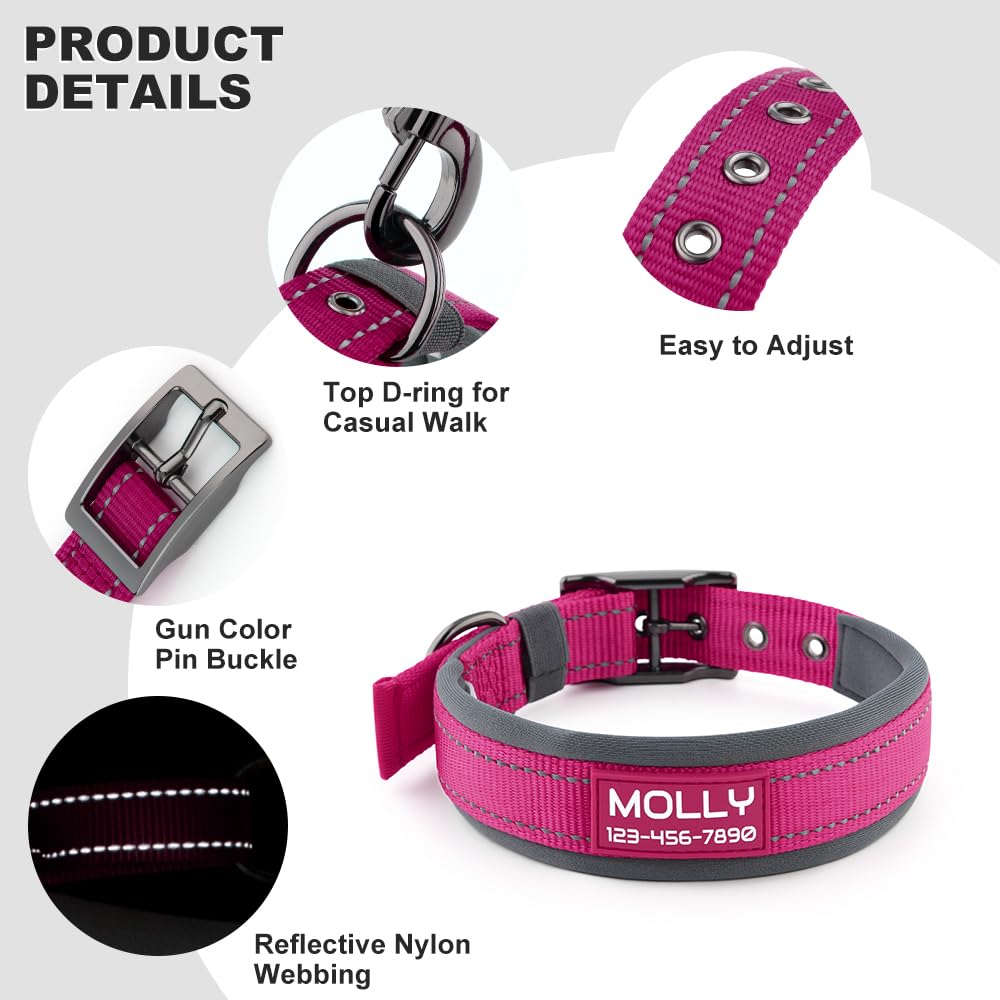 Personalized Dog Collar | Durable Metal Buckle