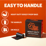Heavy-Duty Dog Poop Bags — 16 Rolls
