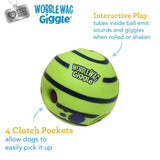 Dog Giggle Ball | Interactive Rolling Toy