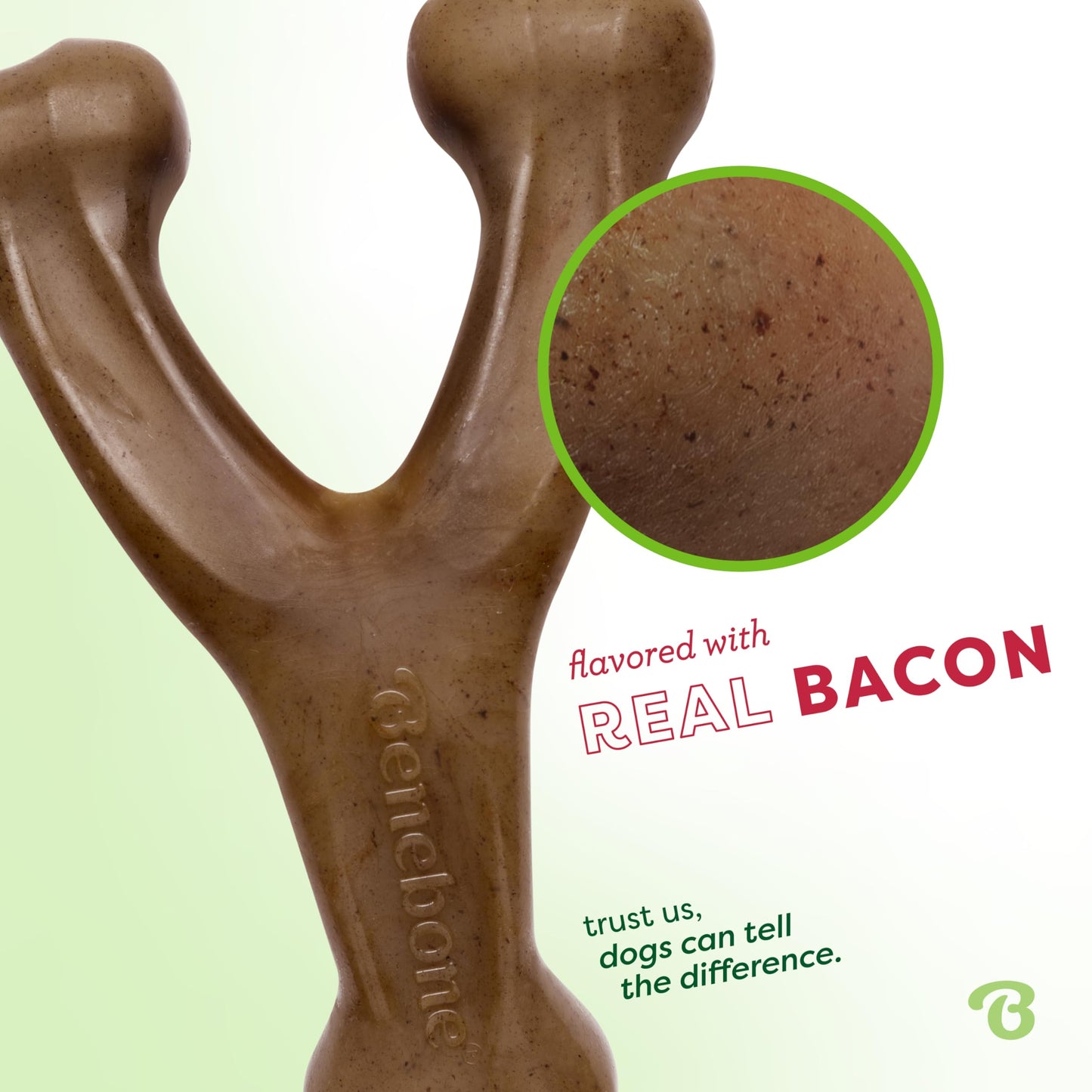 Chew Toy | Real Bacon Flavor for Aggressive Chewers
