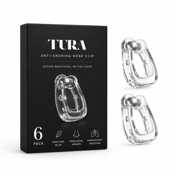 Magnetic anti snoring nose clip