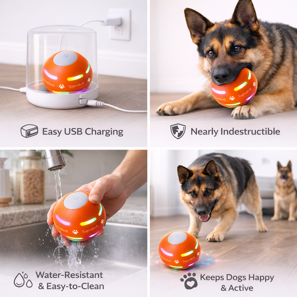 Motion Activated Dog Ball